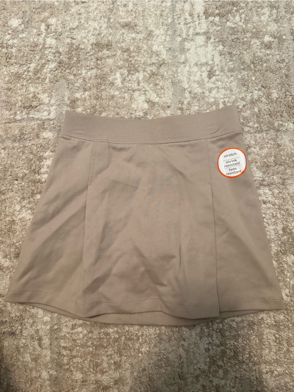 wonder nation Girls Khaki Stretch Skort size 6X-NWT